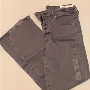 American Eagle hi rise crop flare